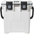 White 20 Quart Cooler with Molded-In Tie Downs W42030