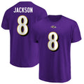Men's Purple Baltimore Ravens T-Shirt D206683