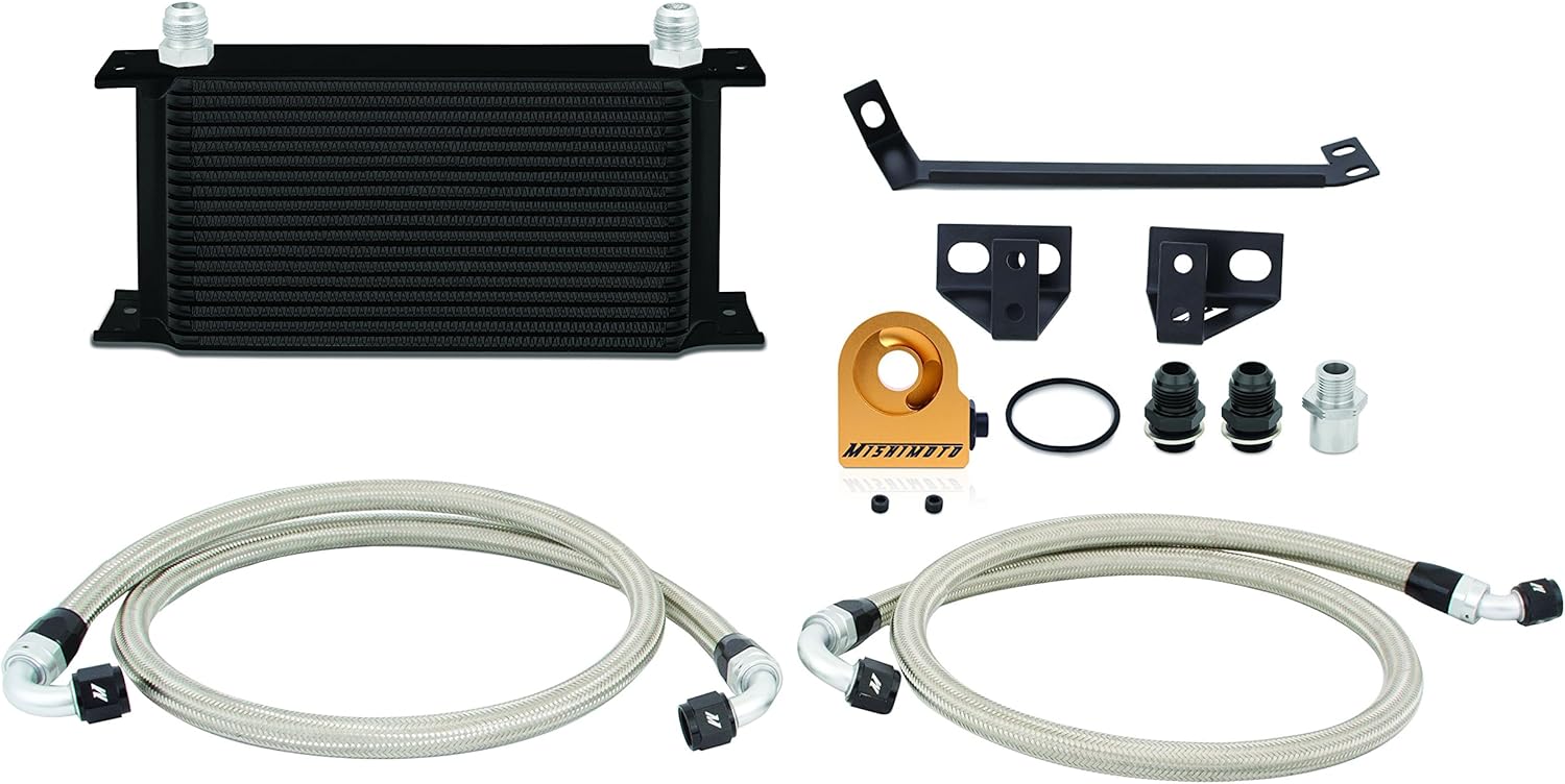 Oil Cooler Kit Thermostatic Black I376
