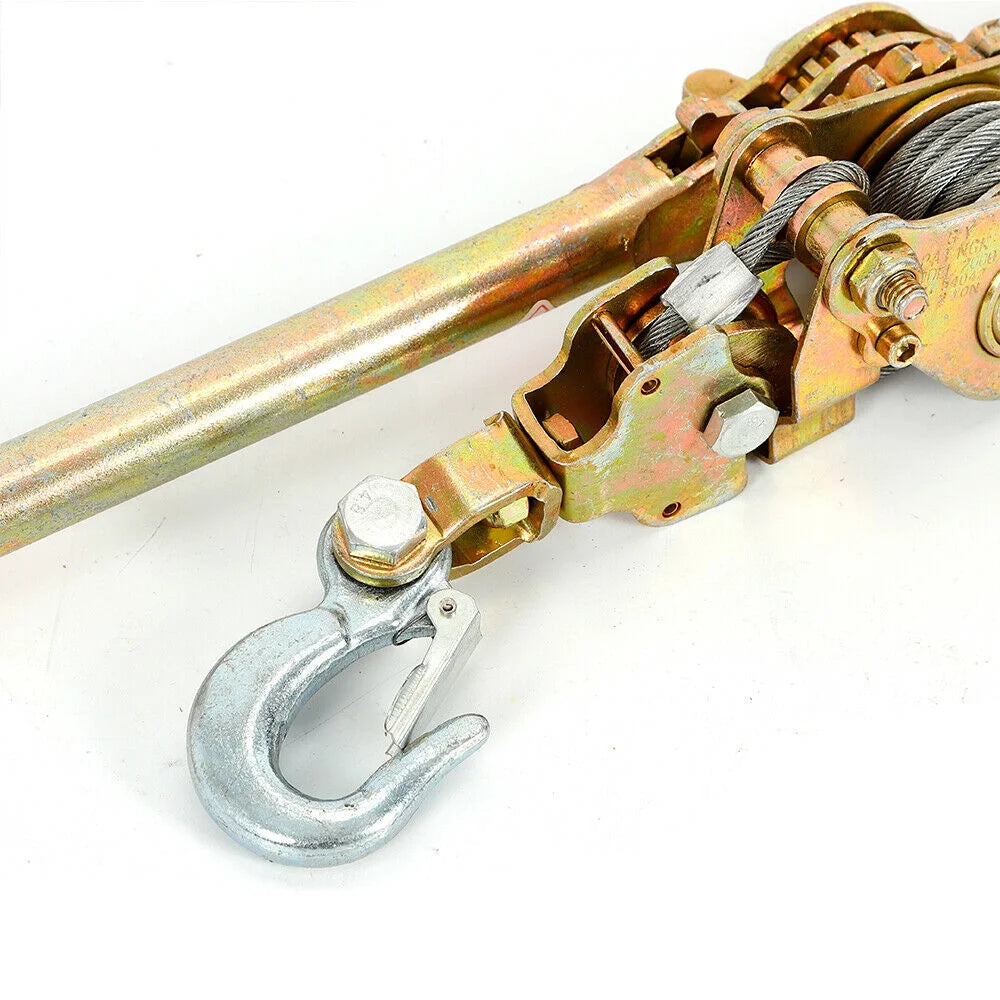2 Ton Hand Lever Puller Cable Hoist Ratchet A55045