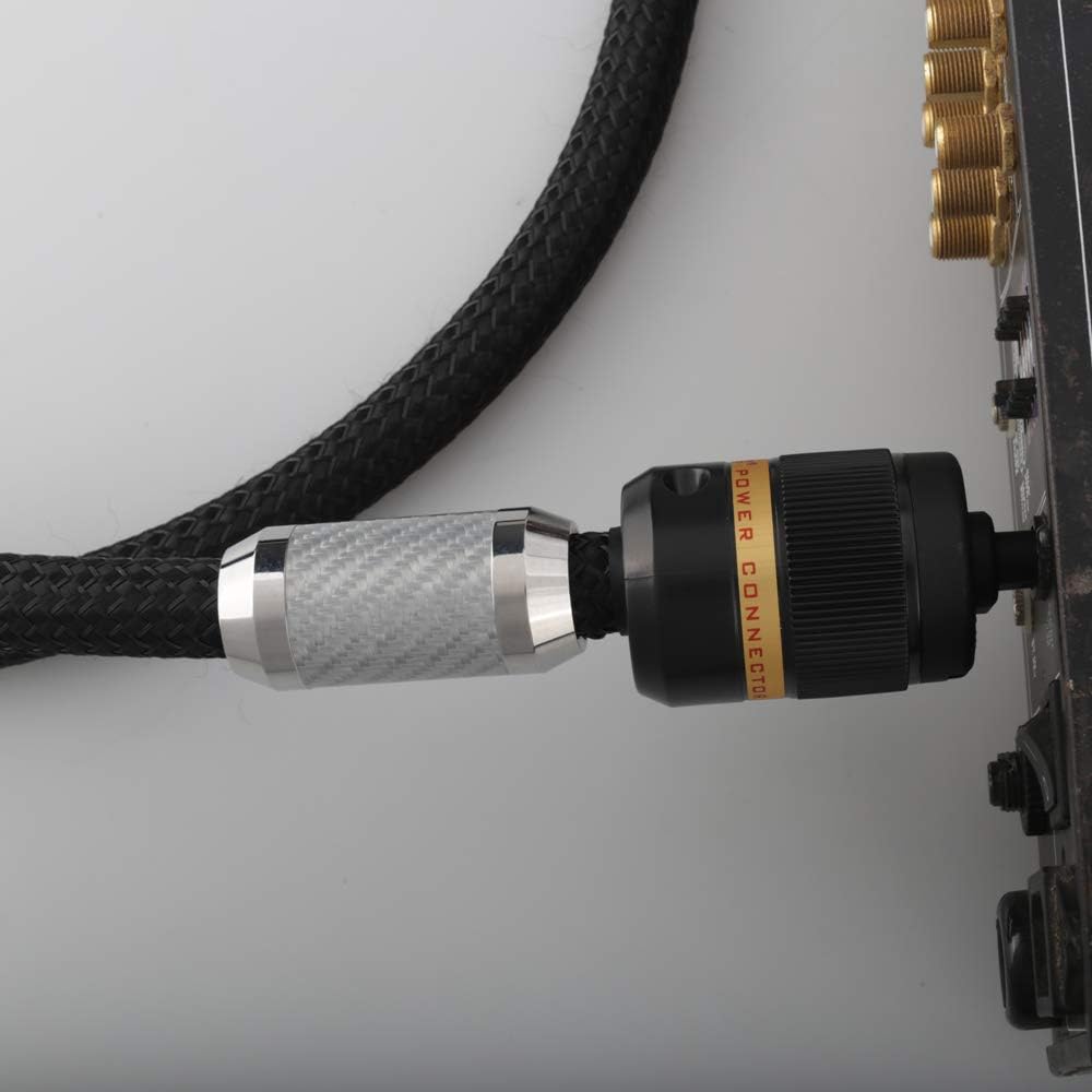 HiFi Power Cable Figure 8 OFC Audio Power Cord 6.6FT V964843