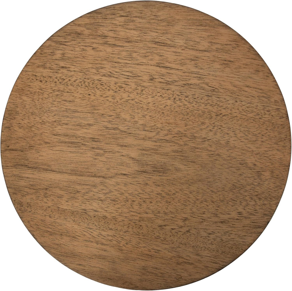 Natural Two-Tier Circle Plant Stand I730296