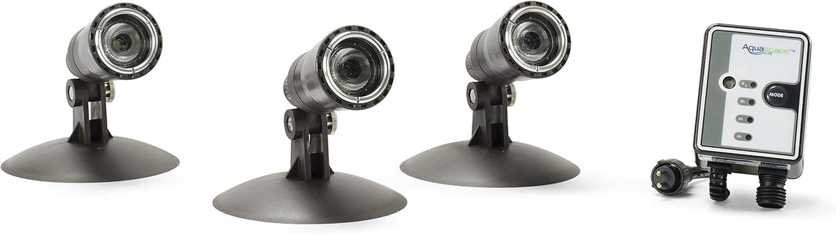 Underwater Submersible LED Spotlight Aquarium Lamp Kit F93693