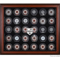 30-Puck Mahogany Display Case S288