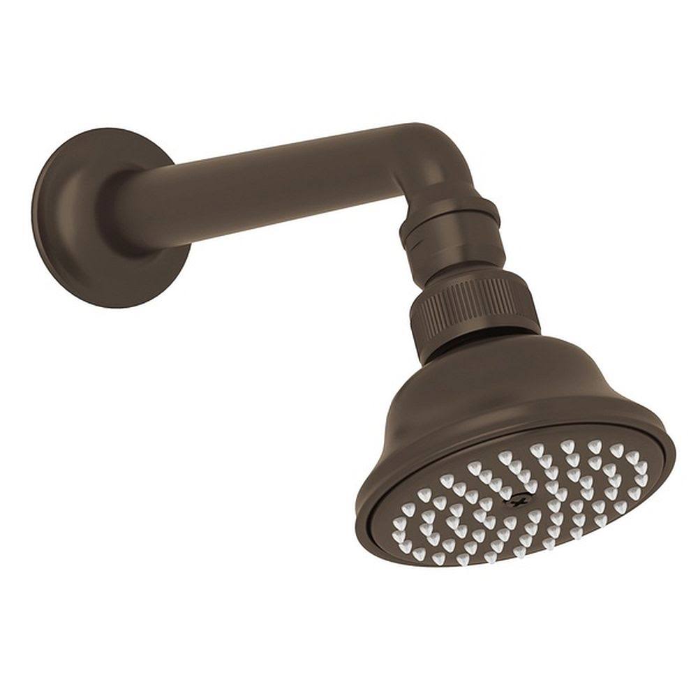 Tuscan Brass Shower Arm/Showerhead S48509