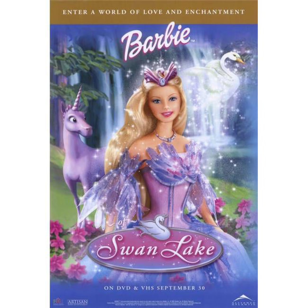 Barbie of Swan Lake Movie Poster - 27 x 40 in. L2429