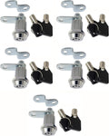 7/8 Inch RV Compartment Locks, Pack of 5, Utility Cam Locks D336659