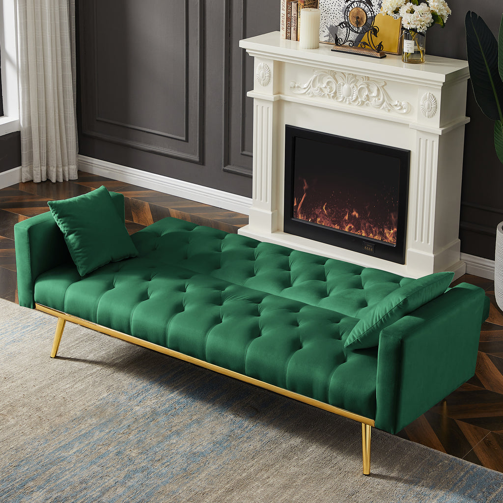 Convertible Folding Futon Sofa Bed H219