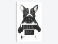 Rebel Dog Print on Canvas Art G47057