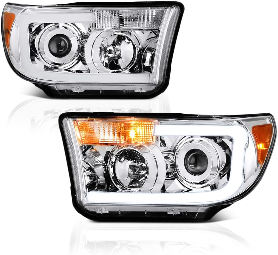Black Housing Headlight Assembly S8874