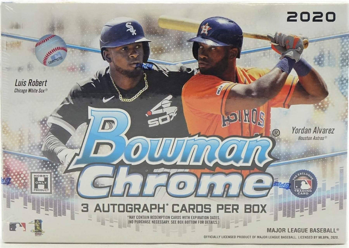 2020 Bowman Chrome Baseball Choice HTA Box P412236