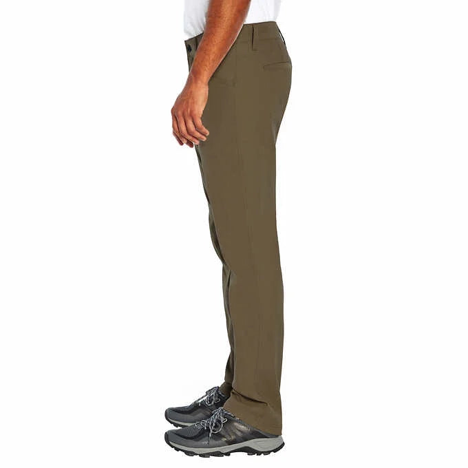 Green 32 x 30 Water Resistant Stretch Trek Pants Q1235