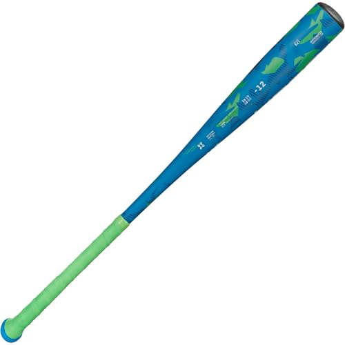 Blue/Green 1-Piece Alloy Baseball Bat K9789