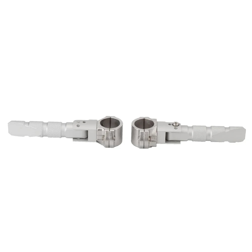 Universal Motorcycle 360 Rotatable Highway Crash Bar Foot Pegs C3222