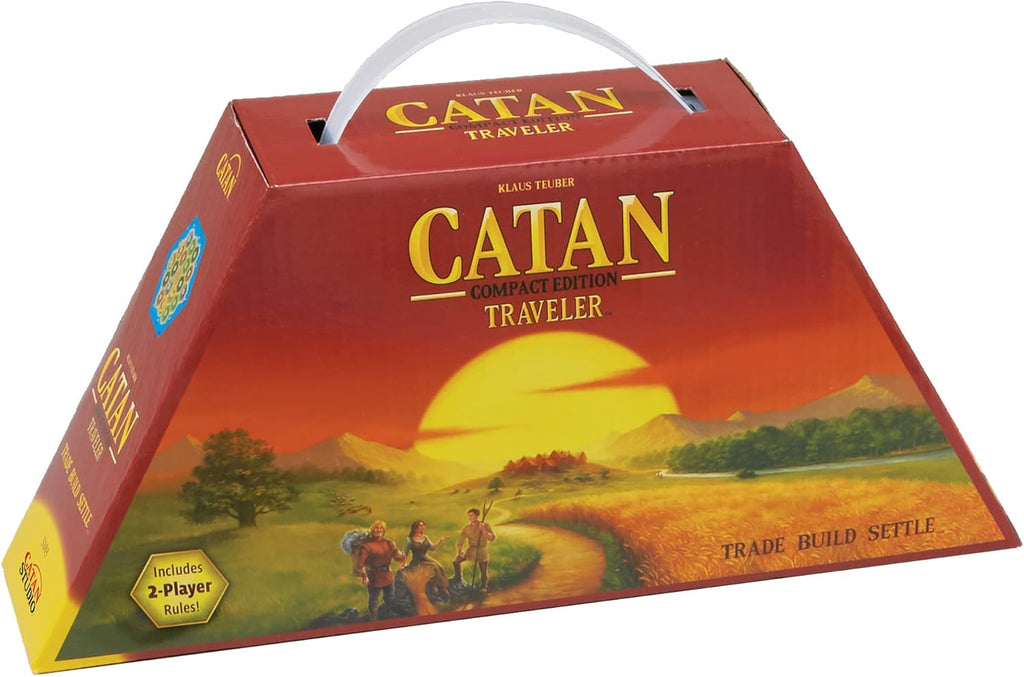 CATAN Board Game Traveler Edition, 3 to 4 players, 60 minutes, Pack of 2 U591348