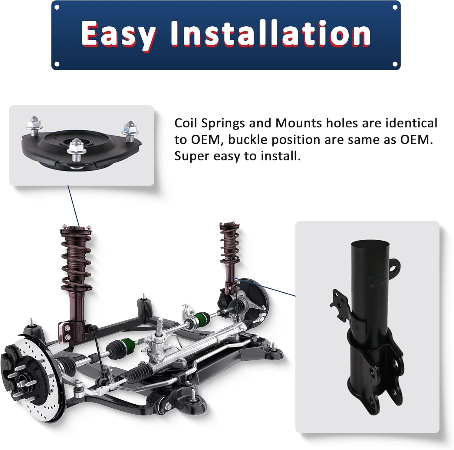 Front Complete Strut Assemblies (Set of 2) T941424
