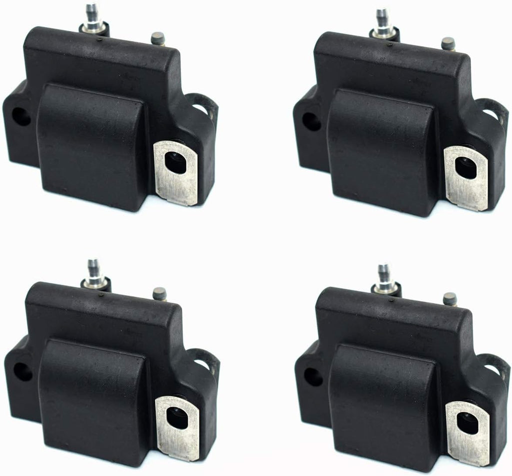 Ignition Coil for Johnson Evinrude Outboard Motor 1985-2005 4HP to 300HP Replaces 18-5179 582508 4 Packs M538