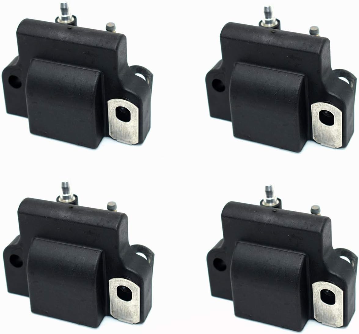 Ignition Coil for Johnson Evinrude Outboard Motor 1985-2005 4HP to 300HP Replaces 18-5179 582508 4 Packs M538