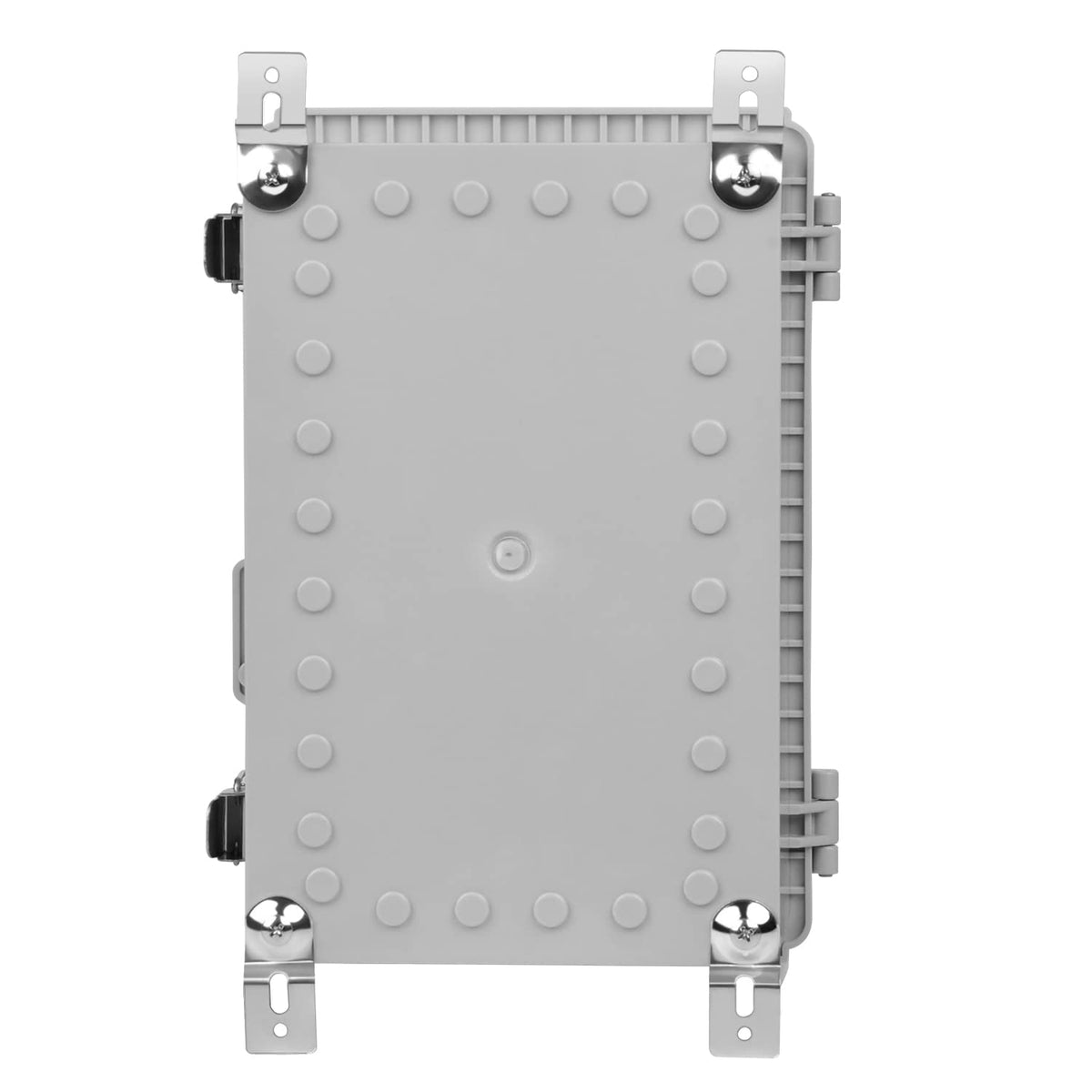 Waterproof Hinged Clear Cover ABS Plastic Junction Box, Pack of 2 K60038
