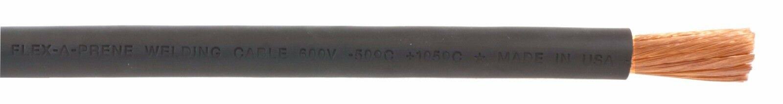 Black 4 Gauge AWG Welding Cable 40 Feet I860188