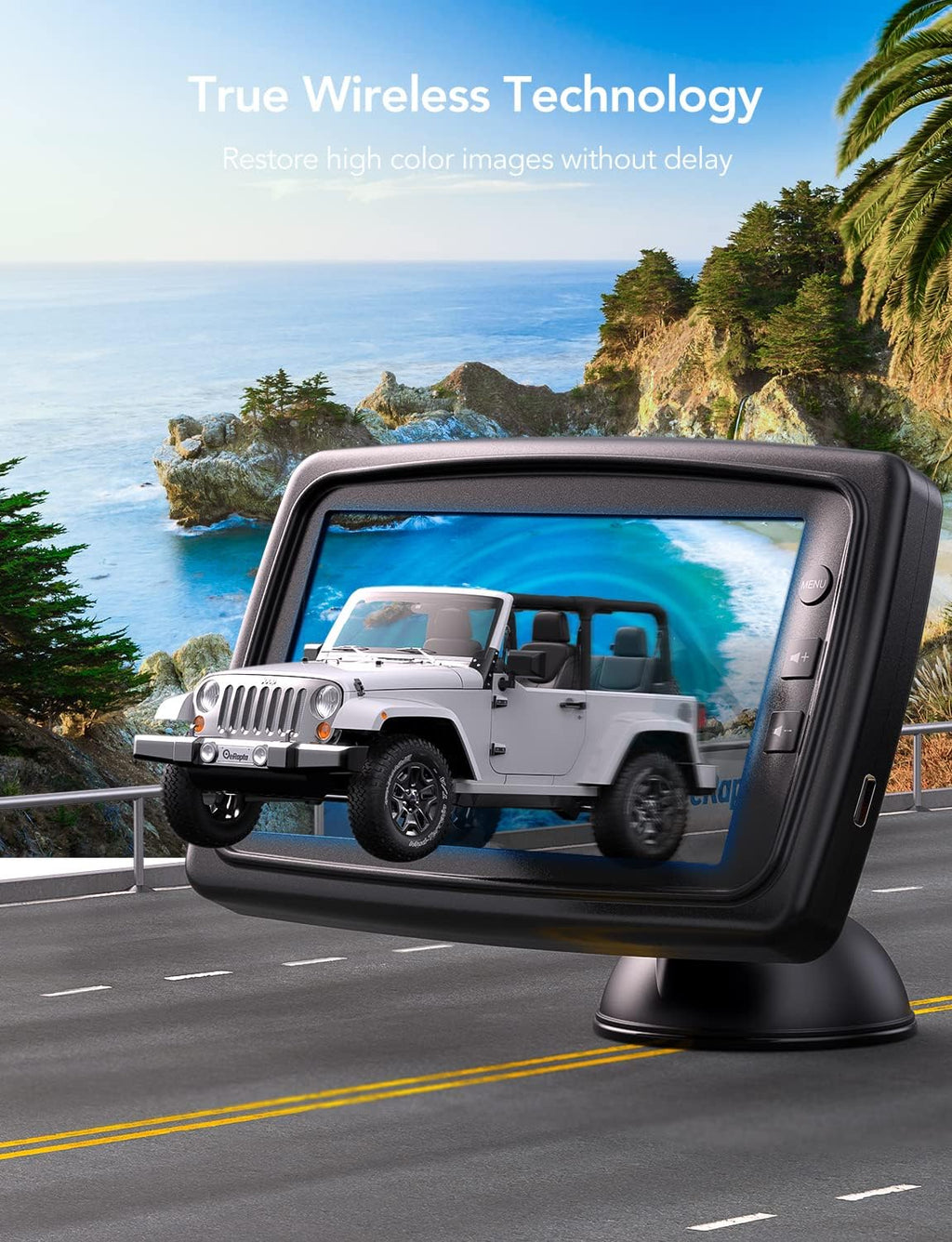 1080P Wireless Backup Camera with Monitor V5324