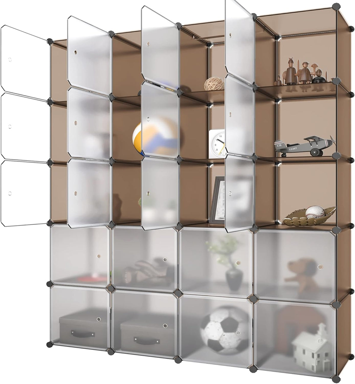 20-Cube Plastic Cube Storage Organizer E8814
