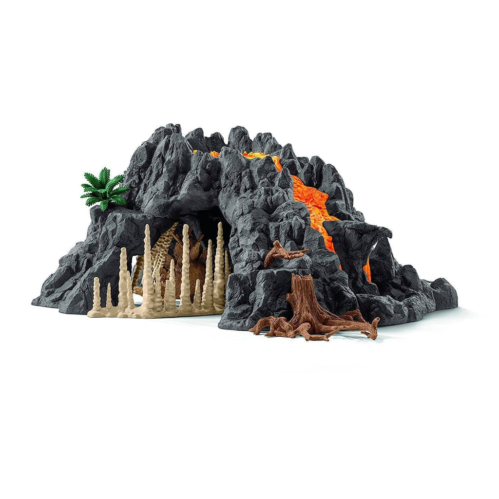 Giant Volcano with T-Rex W19436