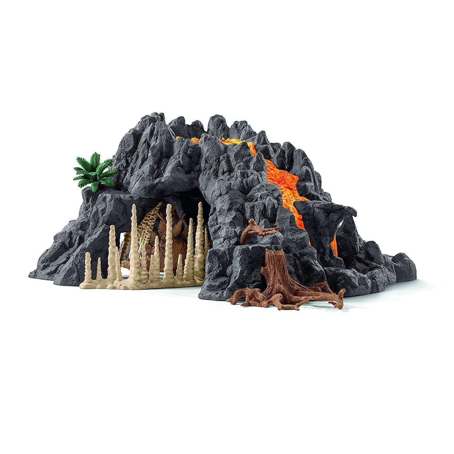 Giant Volcano with T-Rex W19436
