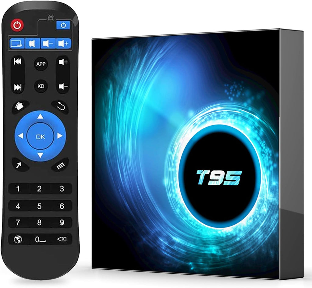 2 Pack 4GB 64GB Android TV Box with Dual WiFi W697