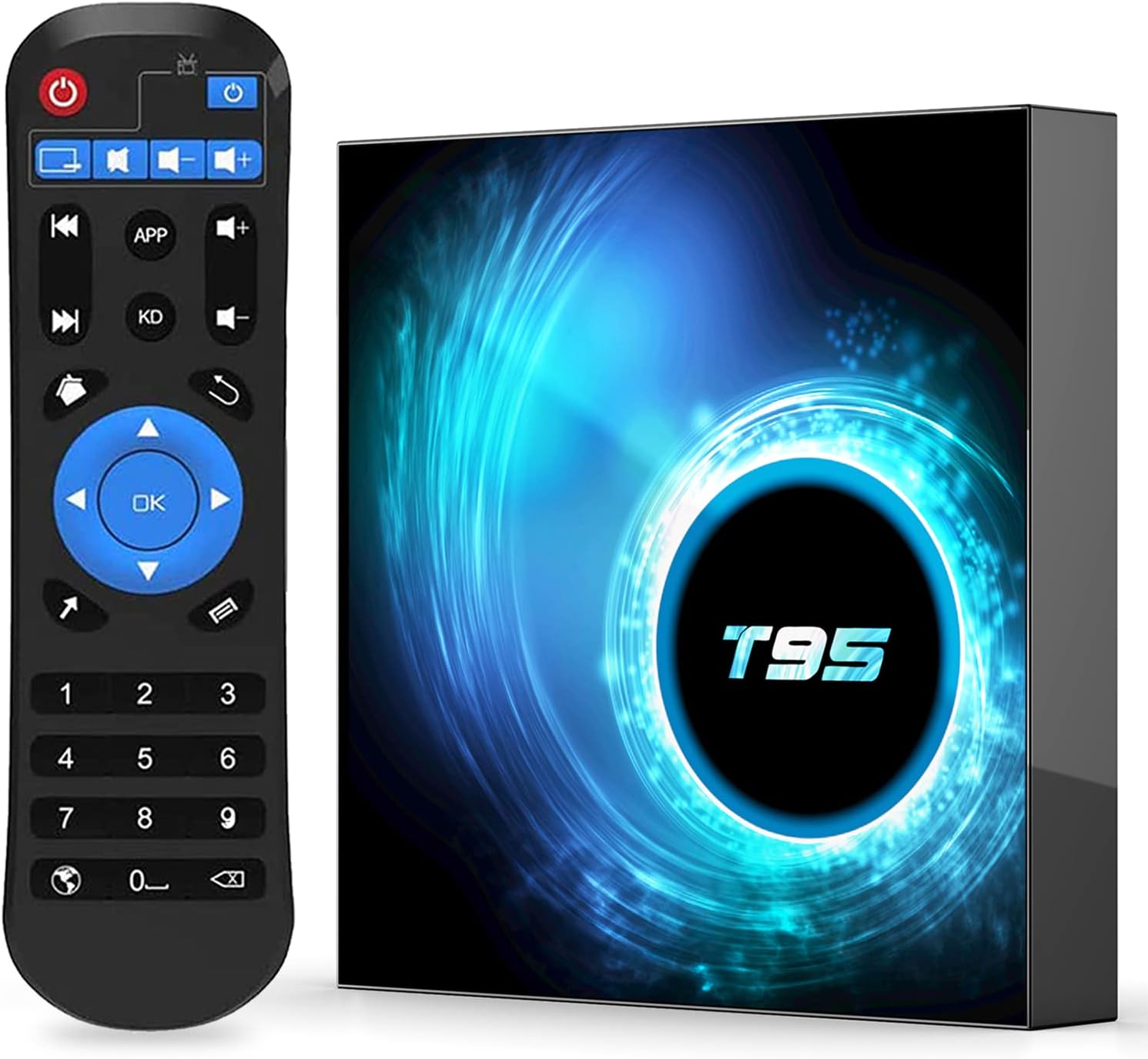 2 Pack 4GB 64GB Android TV Box with Dual WiFi W697