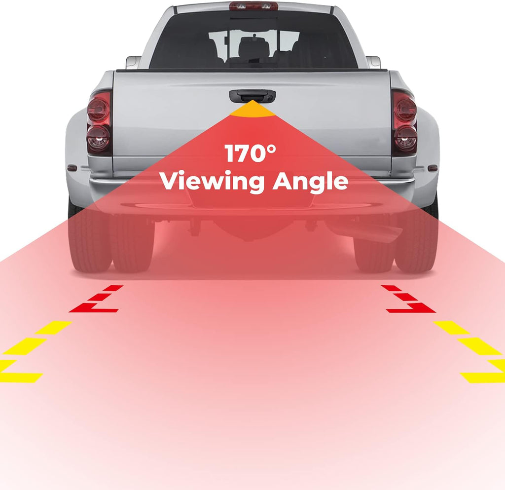Backup Camera Tailgate Handle for Dodge Ram 1500 2500 3500 H1187