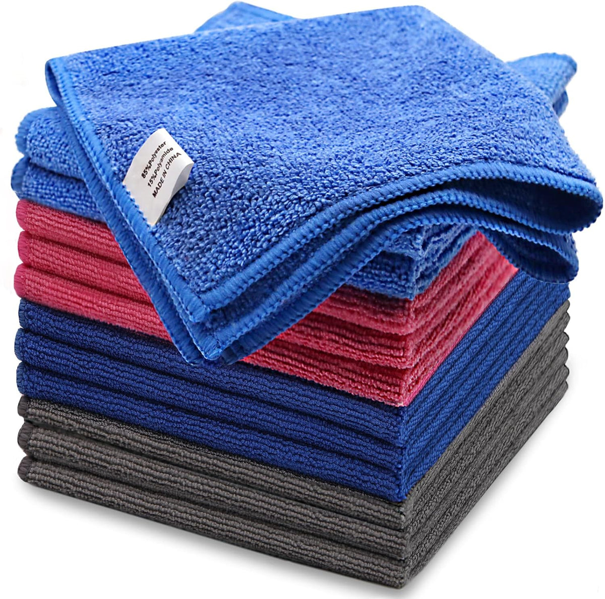 Microfiber Cleaning Towels 50Pcs 12X12 Reusable G361925