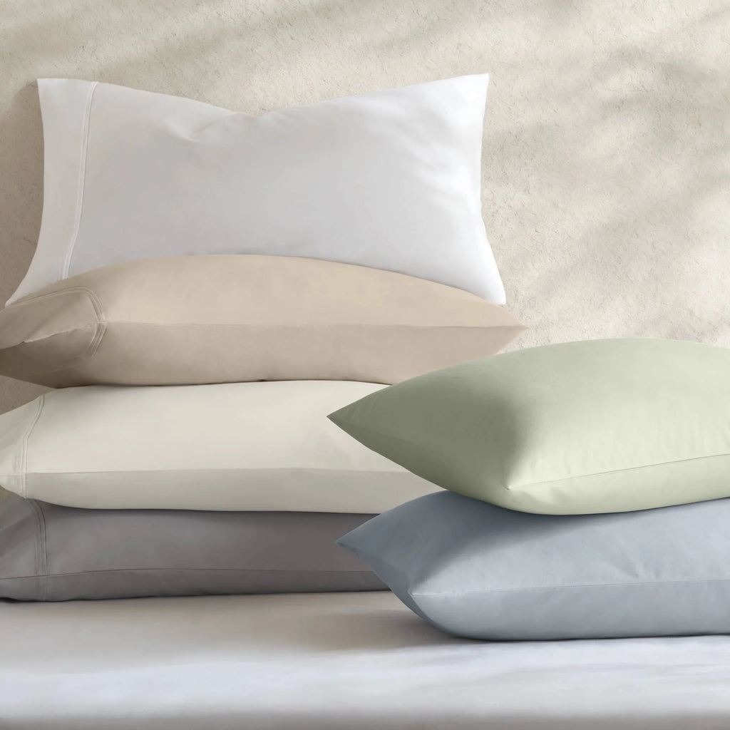 Blue Cal King 4 Pieces Sateen Sheet Set Q121383