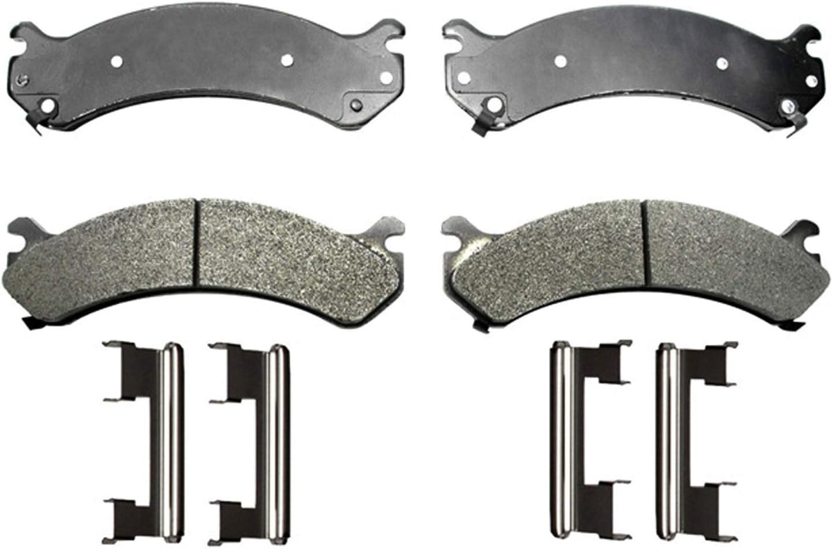 Semi-Metallic Front Disc Brake Pad Set Pack of 2 B411370