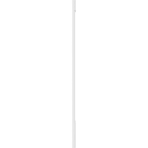 Plain PVC Pilaster with Standard Capital and Base (Pair) Z863