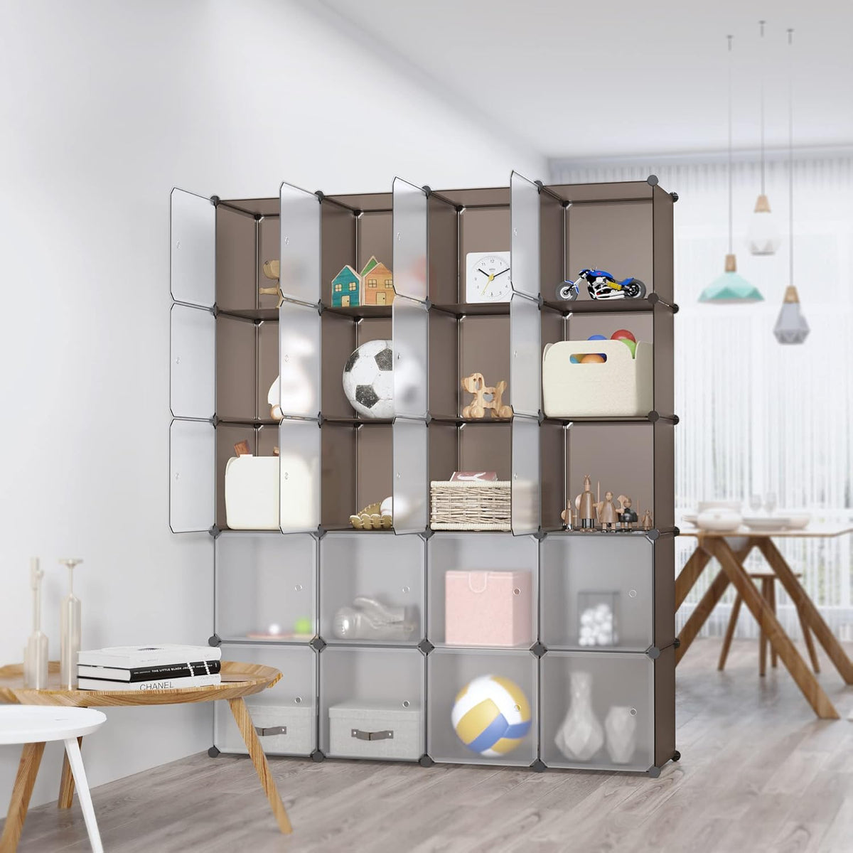 20-Cube Plastic Cube Storage Organizer E8814