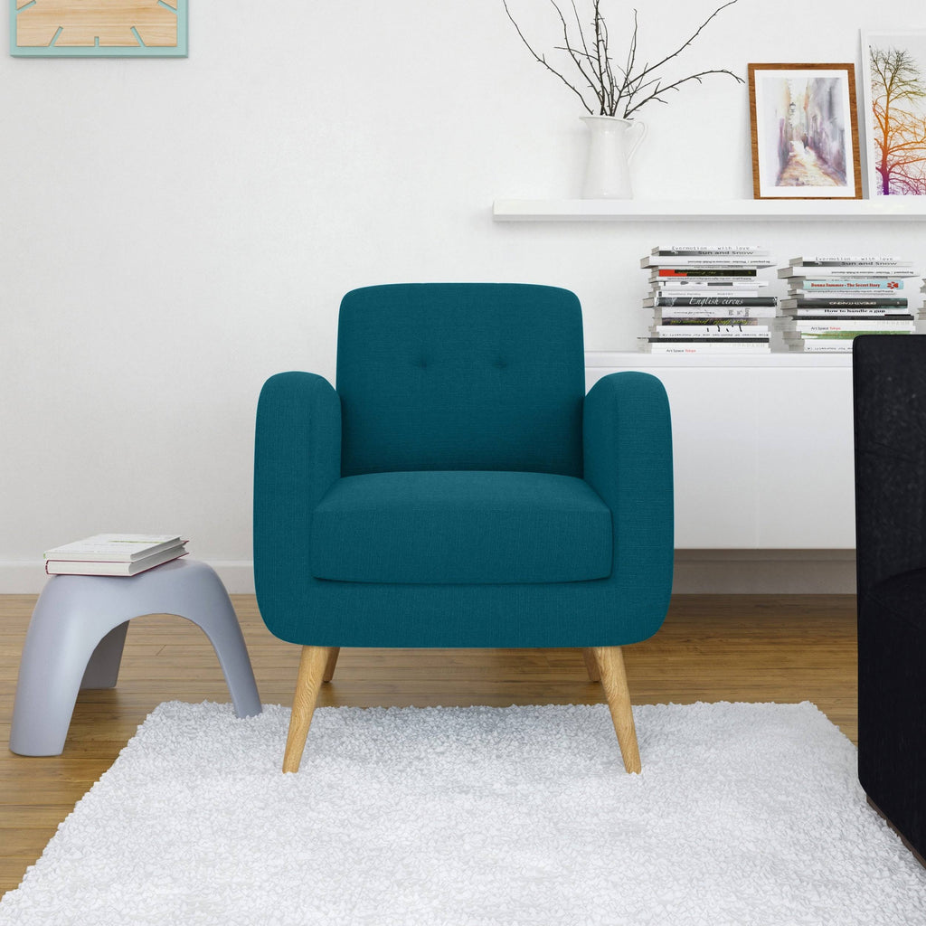Light Blue Arm Chair P1976