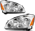 Headlight Assembly for 2005 2006 Nissan Altima Chrome Housing F391077