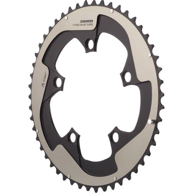 SRAM Red Yaw 50T 10 Speed 110mm Hidden Bolt Chainring E812549