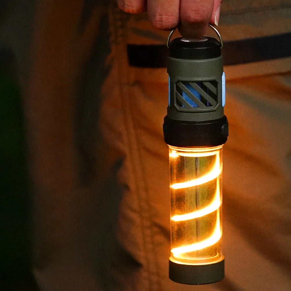 Tent Lamp with Mosquito Tent, 5 Modes, Portable LED Tent Lamp K528286