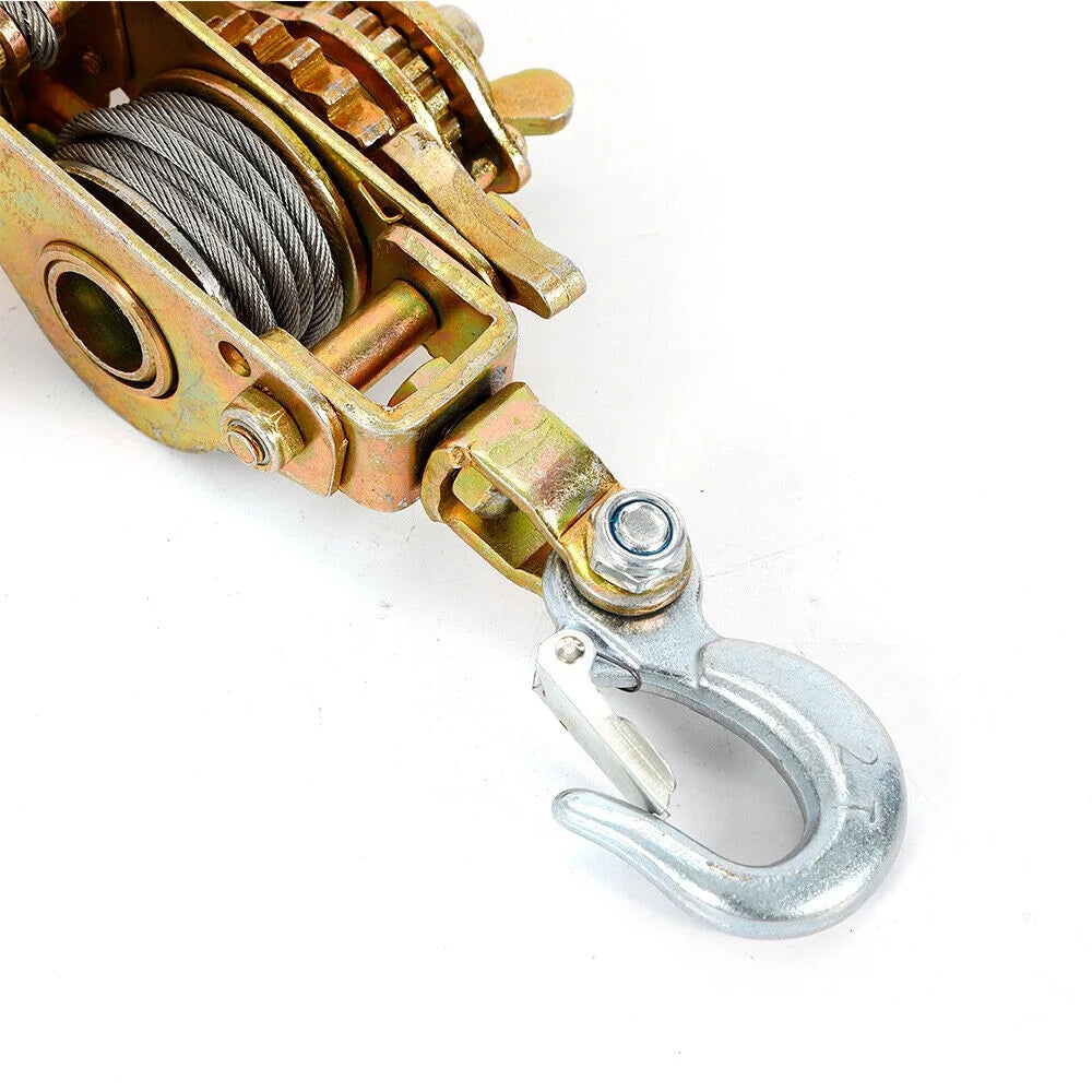 2 Ton Hand Lever Puller Cable Hoist Ratchet A55045