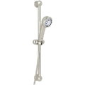 Polished Nickel Handshower Set with Slide Bar and 3-Function Handshower D2544