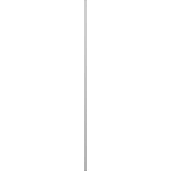 White Raised Panel Vinyl Exterior Shutters Pair D678235