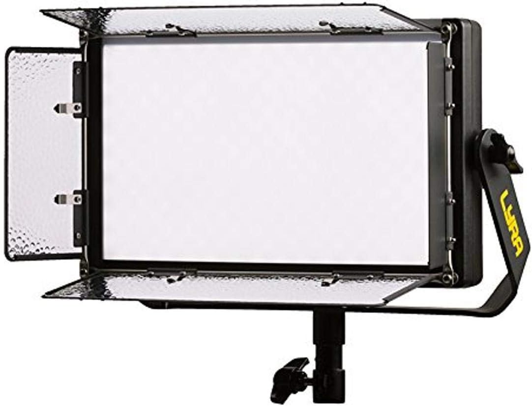 Bi-Color Soft Panel LED Light with DMX Control, Includes Barn Doors F646