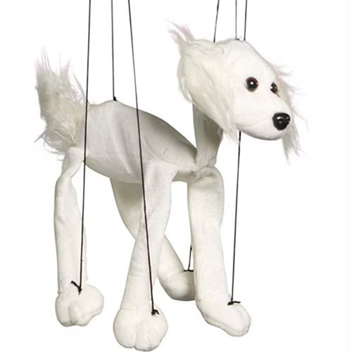 16 In. White Marionette Puppet D191