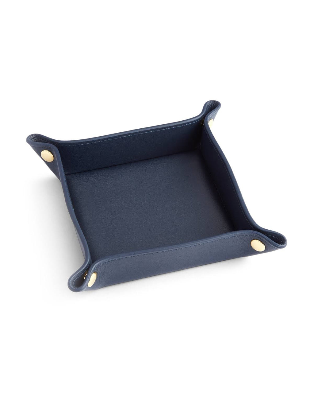Black/Red Leather Valet Tray P859597