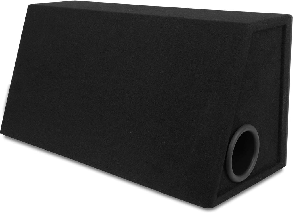 1000W Dual 10" Car Subwoofer with Ported Enclosure, Monoblock Amplifier, Wiring Kit and Remote Bass Knob C596