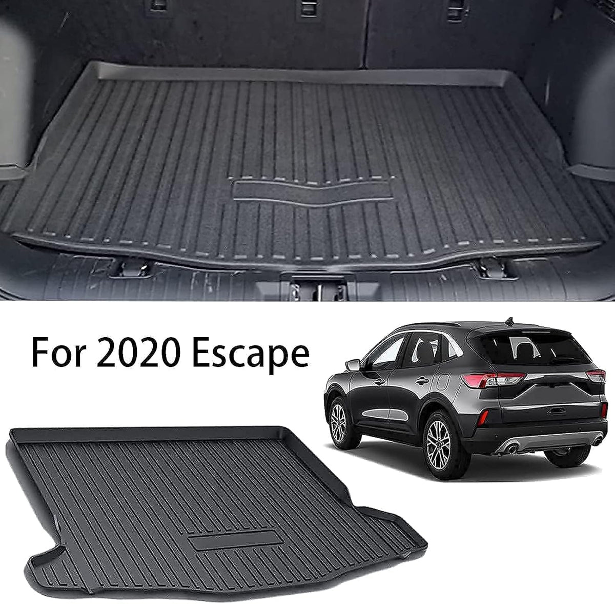 Trunk Cargo Mat Compatible with Ford Escape 2020 F559