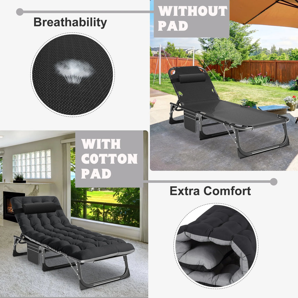 5-Position Folding Lounge Chair G5919