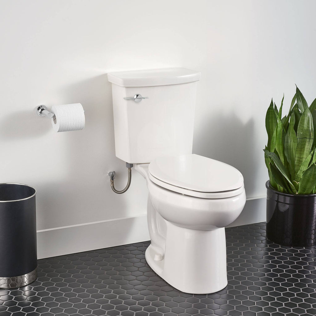 White Dual Flush Right Height Elongated Toilet S7240